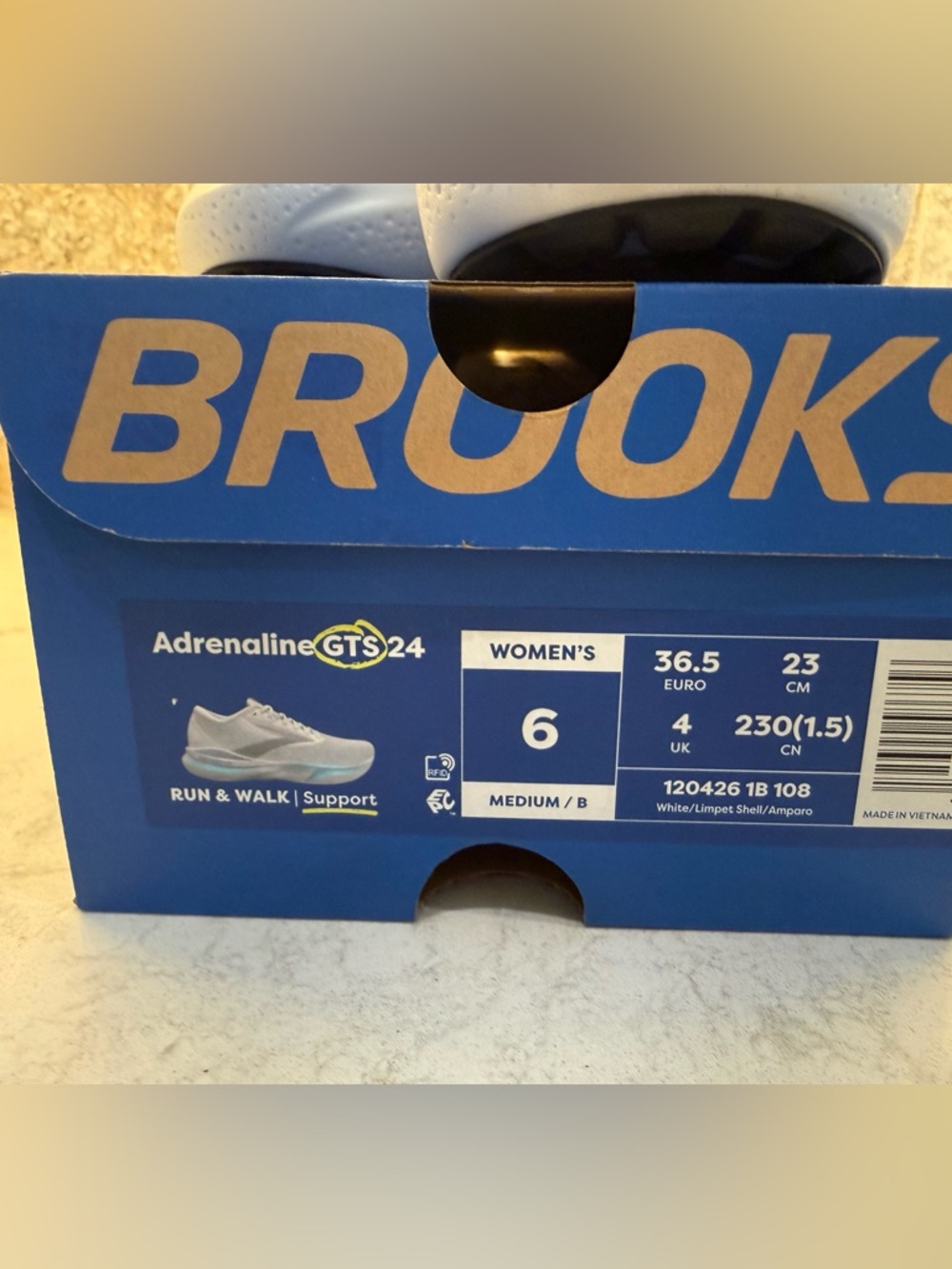 Brooks Adrenaline GTS 24 Women’s Athletic Running Shoes - Picture 5 of 5